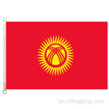 Kirgizistan flagga 90 * 150 cm 100% polyster
